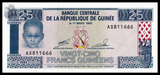 Guinea, 25 Francs, 1985, P-28, UNC Original Banknote for Collection