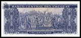 Uruguay, 50 Pesos, 1967, P-46, AUNC Original Banknote for Collection