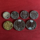 Moldova Set 7 PCS Coins, 2004-2018 Original Coin for Collection