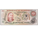 Philippines 10 Piso 1981 , P-167, UNC original banknote