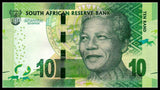 South Africa 10 Rand random year , p-138 UNC original Banknote
