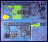 Guatemala, 100 Quetzales, 2020, P-126, UNC Original Banknote for Collection