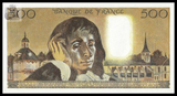 France, 500 Francs, 1987, P-156f, UNC Original Banknote for Collection