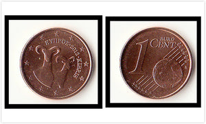Cyprus 1 Cent KM#78 Random Year Original Coin