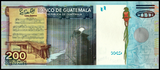 Guatemala, 200 Quetzales, 2009, P-120, UNC Original Banknote for Collection