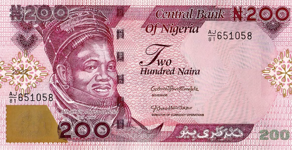 Nigeria, 200 Naira, 2022, P-NEW, UNC Original Banknote for Collection