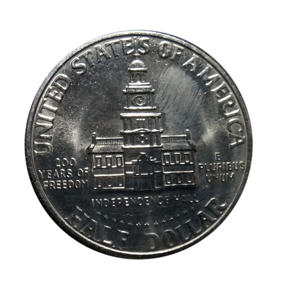 US, 50 Cents, The 200th Anniversary of The Independence Commemorative Coin, 1 Piece