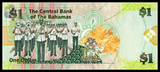 Bahamas, 1 Dollar, 2008, P-71a, UNC Original Banknote for Collection