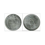 San Marino Ecology 500 Lire Silver Coin, 1971-1979 Random Year, Original 0.835 Silver Coin for Collection