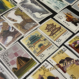 China 100/200 PCS Different Postage Stamps, UNC New Condition, Random Pick, Real Original Post Stamp for Collection