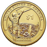 US Set 13 PCS, 2009-2021Coins, 1 Dollar, Native Amerian Sacagawea Coin for Collection