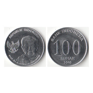 Indonesia 100 Rupaih Random Year UNC Original Coin