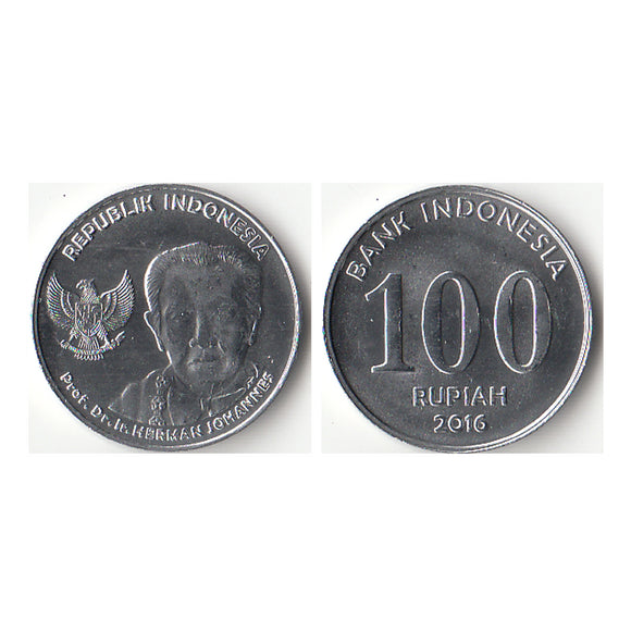 Indonesia 100 Rupaih Random Year UNC Original Coin