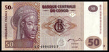 Congo 50 Francs , ( random year ) ,Bundle (100 PCS) banknotes, P-97, UNC, Lot Pack original banknote