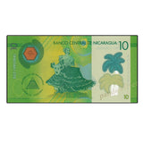 Nicaragua Set 3 pcs ( 10 20 50 Cordobas ) 2014(2015) P-New Polymer UNC Original Banknote