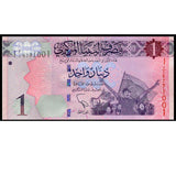 Libya, Lybien, 1 Dinar, 2013, P-76, UNC original banknote