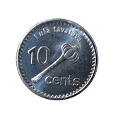 Fiji 10 Cents 2012 UNC Original Coin