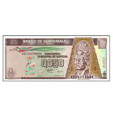 Guatemala 0.5 Quetzales 1996 P-96a, UNC Original Banknote