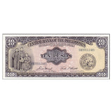 Philippines 10 Piso , 1949 , P-136e, UNC original banknote
