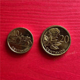 Mozambique Set 2 pcs ( 10 + 20 CENTAVOS ) Coins 2006 UNC original Coin KM#134 135