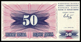 Bosnia Herzegovina Set 3 pcs (10,25,50 Dinara) Banknotes 1992 UNC original banknote