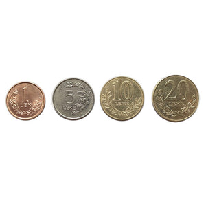Albania Set 4 pcs (1 5 10 20 Lek) (1995-1996) Coins, original coin