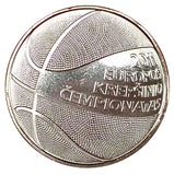 Lithuania 1 Litas 2011 coin  KM#177 Basketball Championship UNC original