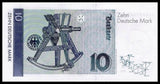Germany 10 Deutsche Mark 1993 P-38c, UNC Original Banknote
