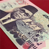 Indonesia 10000 Rupiah original banknote 1992 P-131