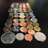 60 coins from Different Countries , Real Genuine Original Coin set