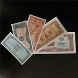 Cambodia Set 5 pcs (0.1 0.2 0.5 1/5 Riels) 1979 Small Size Banknotes , AUNC Original Banknote