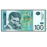 Serbia 100 Dinara 2013 P-49 UNC banknote real original