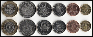 Cabo Verde Set 6 pcs Coins , Original Coin