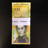 Venezuela Full Set 7 piece X 100 Sets ( Bundle ) , 2-100 500-20000 100000 Bolivares, 2007-2017 UNC Original Banknote