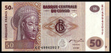 Congo Set 3 pcs (50 100 200 FRANCS) 2007 / 2013 ( random year ) P-97 98 99 UNC original banknote