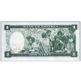 Eritrea 1 Nakfa, 1997, P-1, UNC, original real Banknote