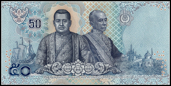 Thailand 50 Baht  Ramah X 2018 P-New Original Banknote