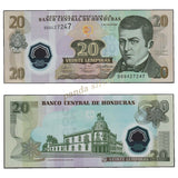 Honduras 20 Lempiras 2008 P-95 Polymer banknote