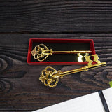 Wedding Key Gift, Zinc Alloy with Gold Plated High Quality Key for Gift Wedding Collection