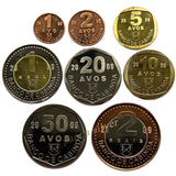 Cabinda Set 8 PCS Coins, 2009, Coin for Collection, Angola