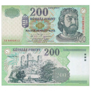 Hungary 200 Forint 2003 P-187, Original Banknote for Collection