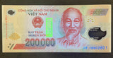 Vietnam 200000 Dong, Random Year, UNC Polymer Banknote for Collection