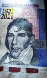 Guatemala 20 Quetzales, 2021 P-New, The 200th Anniversary of Independence, Banknote for Collection