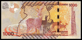 Uganda, 1000 Shillings, 2017, P-49, UNC Original Banknote for Collection