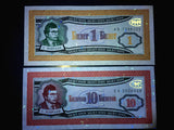 Russia MMM 10 Rubles, Original Coupon, Real Original Banknote
