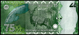 Pakistan, 75 Rupees, 2022, P-NEW, UNC Original Banknote for Collection