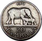 Malawi, 20 Tambala, Random Year, VF Used Condition, Original Coin for Collection