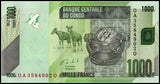 Congo 1000 Francs 2013 P-101 UNC Original Banknote
