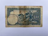 China, 10 Yuan, 1942, Central Bank, Used Condition F-XF, Original Banknote for Collection