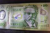 Uruguay 20 Pesos, 2020 P- New, Polymer Banknote for Collection